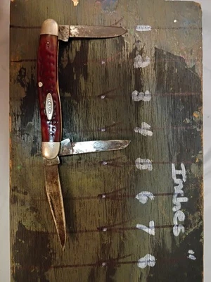 CASE XX USA-63C47 碳三刀片老式口袋刀 — 第 1/4 张图片