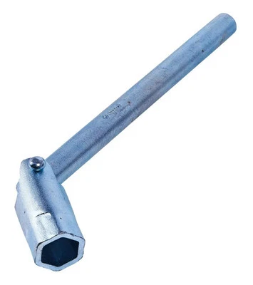 SCAFFOLD SPANNER 21MM 7/16 STEEL SOCKET SCAFFOLDERS HAND TOOL SWING OVER HANDLE - Image 1 of 2