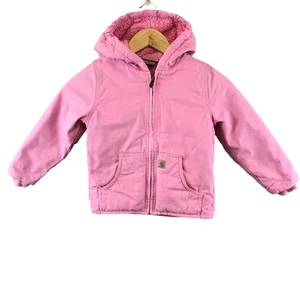 Pink Carhartt Toddler Jacket size 4T - Picture 1 of 11
