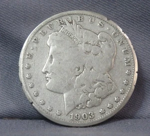 1903 Morgan Silver Dollar Coin $1 Good! - Picture 1 of 10
