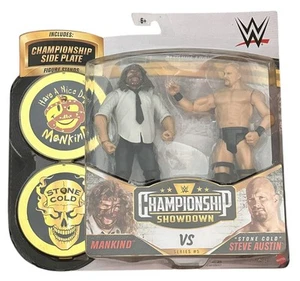WWE: Mankind vs. Stone Cold Steve Austin Championship Showdown Series 5 - Picture 1 of 3