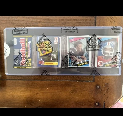 1984 TOPPS factory sealed Rack Pack- HOWIE LONG rookie on Front BBCE Marino Back - Image 1 of 2