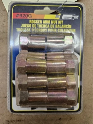 Juego de 16 tuercas de brazo basculante Mr Gasket 920G 3/8"-24 Ultra Seal Sure-lock TOTALMENTE NUEVAS Foto 1 de 4