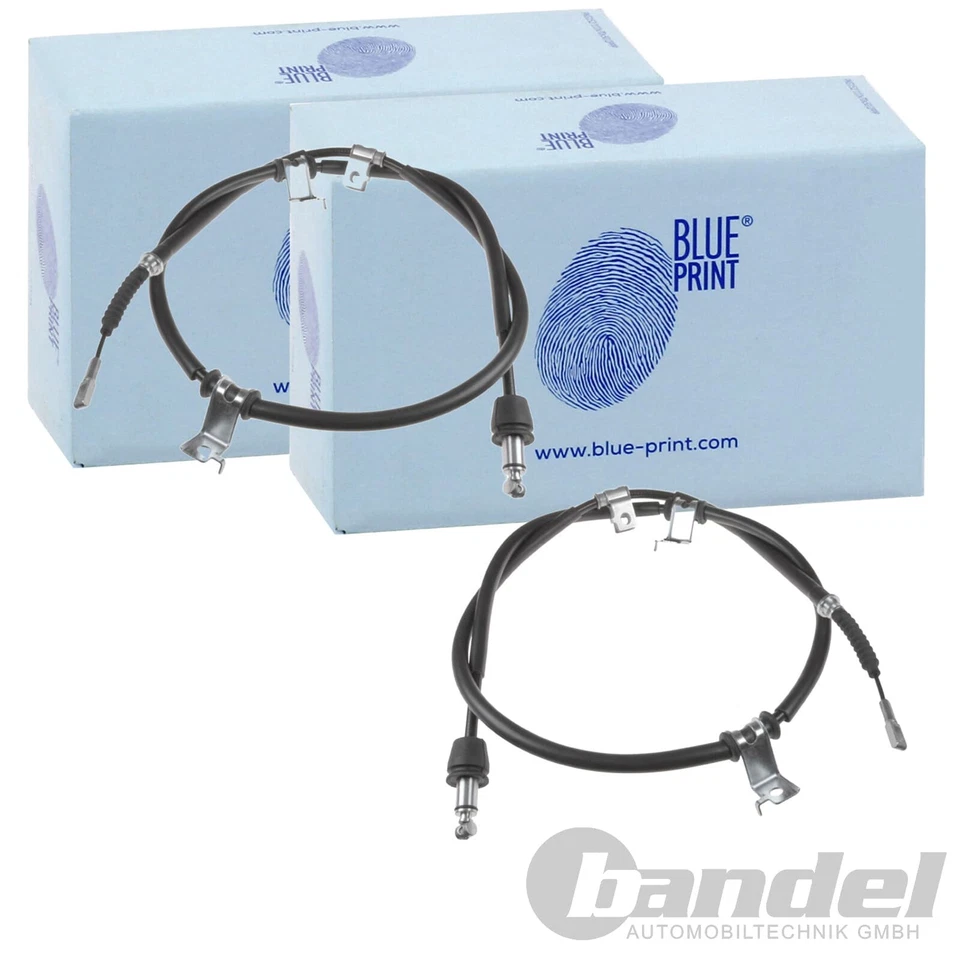2x BLUE PRINT Cable de Freno de Mano Apto para Kia Cee'D Pro Izquierda + Derecha - Imagen 1 de 4