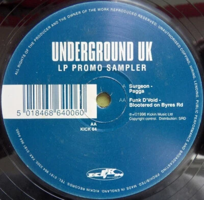Surgeon / Funk D'Void - Underground UK (LP Promo Sampler) (12", Promo, Smplr) (V - Bild 1 von 2