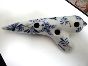 Meissen Seltene Ocarina Sopran 12 Loch - Bild 1 von 7