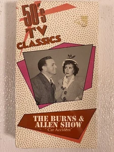 50er TV-Klassiker The Burns & Allen Show "Autounfall" VHS werkseitig versiegelt - Bild 1 von 2