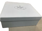 PRADA  EMPTY BOX 100% ORIGINAL 14,50" X 13" X 5,5" TISSUE - LITTLE COVER DAMAGE