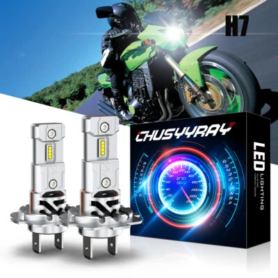 Lâmpadas de farol de LED brancas para motocicleta H7 6000K Aprilia Shiver 750 900 pares - Imagem 1 de 4
