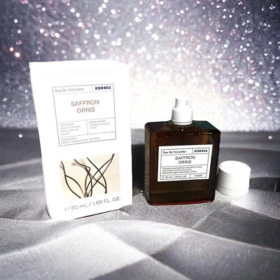 KORRES AZAFRÁN ORRIS EAU DE TOILETTE FRAGANCIA 1,69 fl OZ Nuevo En Caja Foto 1 de 4