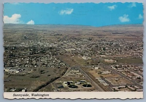 Sunnyside Washington Yakima Valley Luftbild Postkarte C5 - Bild 1 von 2