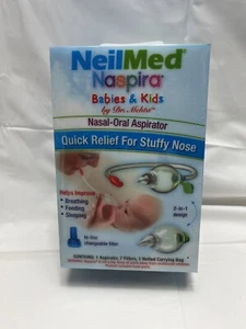 NeilMed Naspira Babies & Kids Nasal-Oral Aspirator Professional Sample Kit New - Picture 1 of 6