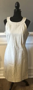 J MCLAUGHLIN hellbraun super Stretch Neckholder Bodycon Kleid Gr. 10 - Bild 1 von 7