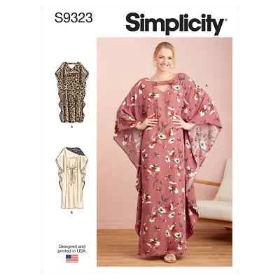 Simplicity Sewing Pattern S9323 Misses' Caftans - Image 1 of 4