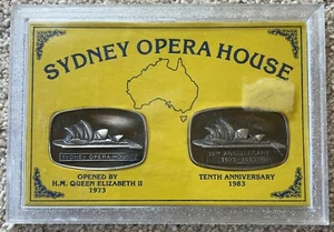 Sydney Opera House Commemorative Medallion X 2 - Picture 1 of 2