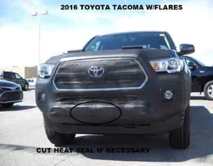 Lebra Front End Bumper Hood Mask Bra Cover for 2016- 2023 Toyota Tacoma w/Flares - Picture 1 of 8