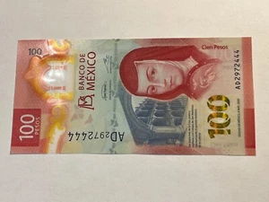 Ticket Mexico 100 Pesos UNC 2020 (135-10/A5-69) - Picture 1 of 2