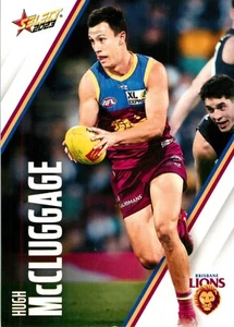 2023 BRISBANE LIONS AFL Card HUGH MCCLUGGAGE Footy Stars - Picture 1 of 3