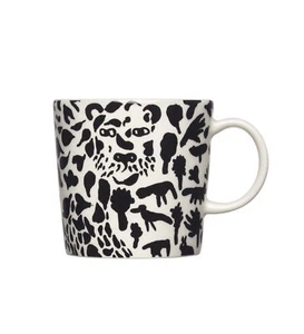 Iittala Oiva Toikka Mug Cheetah Black 0.3 L - Picture 1 of 1