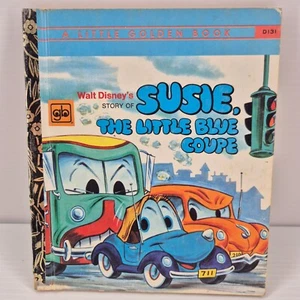 Susie, The Little Blue Coupe Little Golden Book Vintage 1970 - Bild 1 von 10