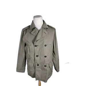 GAP Herren M Grün Farbe Zweireiher % Baumwolle Mittelschwer Jacke S77 - Bild 1 von 24