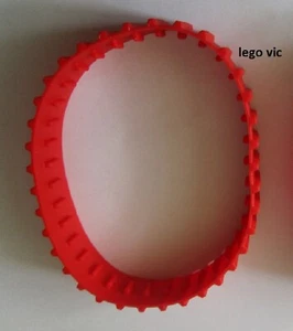 Lego x1681 Tread with 36 Treads Large Red Legends of Chima 70504 70144 MOC B14 - Imagen 1 de 1