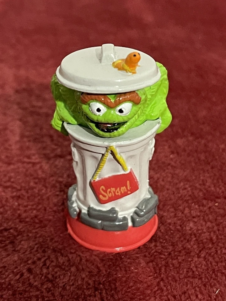 Figura Plaza Sésamo Oscar El Gruñón Rojo Juego de Ajedrez Repuesto PEÓN ROJO Foto 1 de 1