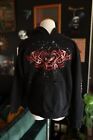 VTG Top Heavy Hoodie Black and Red Y2K  Size. Youth XL dragon