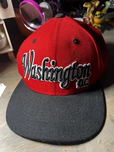 WASHINGTON DC ADJUSTABLE STRAPBACK BALL CAP HAT - City Hunter  - Picture 1 of 11