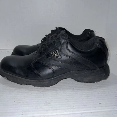 Etonic Golf Shoes Sz 9.5M Black Leather - Image 1 of 4
