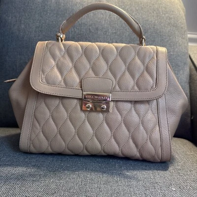 Bolso Bandolera Vera Bradley Cuero Acolchado Stella Desnudo Foto 1 de 4