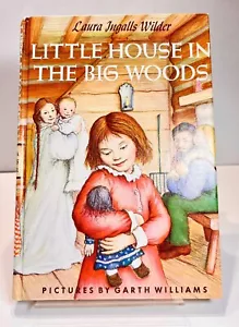 Vintage 1953 LITTLE HOUSE IN THE BIG WOODS by Laura Ingalls Wilder Hardcover - Picture 1 of 9
