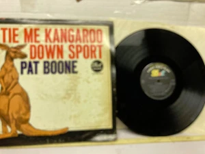 Pat Boone Tie Me Kangaroo Down Sport Pop/Country/Gospel Music Album Vinyl LP - Picture 1 of 2