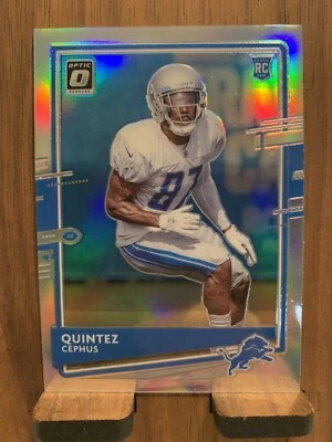 2020 Panini Donruss Optic - Rookies Holo Prizm #130 Quintez Cephus (RC) - Image 1 of 2