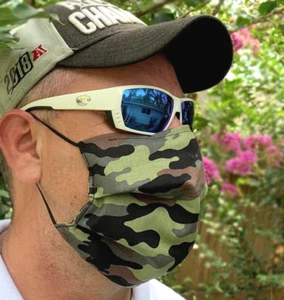 BESTE XL L LARGE Armee Uniform Camouflage BIG MAN GESICHTSMASKE CAMO MIT FILTER + TASCHE - Bild 1 von 12