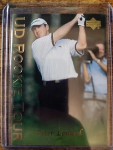 2003 Upper Deck Golf Peter Lonard UD Rookie Tour RC #38 Golfer - Picture 1 of 2