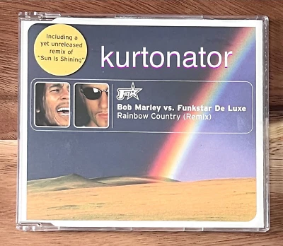 Bob Marley vs Funkstar De Luxe RAINBOW COUNTRY 5 Trk CD Single 1999 Germany - Image 1 of 4