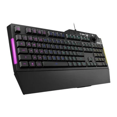 ASUS TUF Gaming K1 RGB Keyboard, Tactile TUF Gaming Switches, 19-Key Rollover, P - Image 1 of 4
