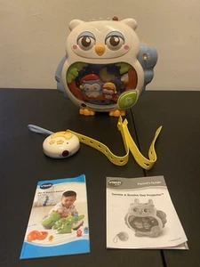 Vtech Twinkle & Soothe Owl Projector Baby Crib Music Light W Ceiling Projection - Picture 1 of 24