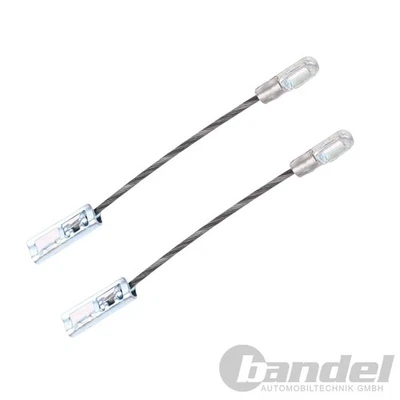 2x CABLES De Freno Traseros Compatibles Con OPEL VECTRA B + HYUNDAI GRANDEUR - Imagen 1 de 4