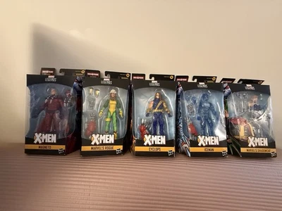 Marvel Legends X-Men Magneto, Marvel’s Rogue, Cyclops, Iceman & Shadowcat Coll - Imagem 1 de 4