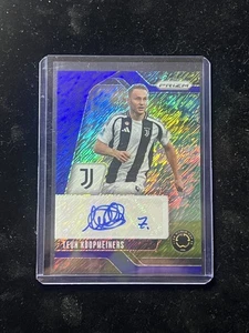 Teun Koopmeiners 2025 Panini Prizm Club World Cup Signatures Auto Blue Shimmer - Picture 1 of 2