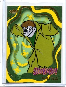 2025 WOLFMAN UD FLEER SCOOBY-DOO FLASHLIGHT YELLOW PARALLEL #d 396/399 - RARE - Imagen 1 de 2