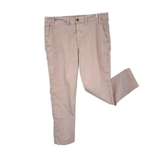 Citizens of Humanity Brooke Chino Pants size 29 Faded Pink Mid Rise Cropped - Picture 1 of 13