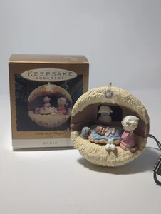 "Weg in einer Krippe" Punze Ornament (1994) - Bild 1 von 2