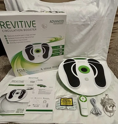 Amplificador de circulación avanzado REVITIVE probado con caja almohadillas de cable de alimentación remoto Foto 1 de 4