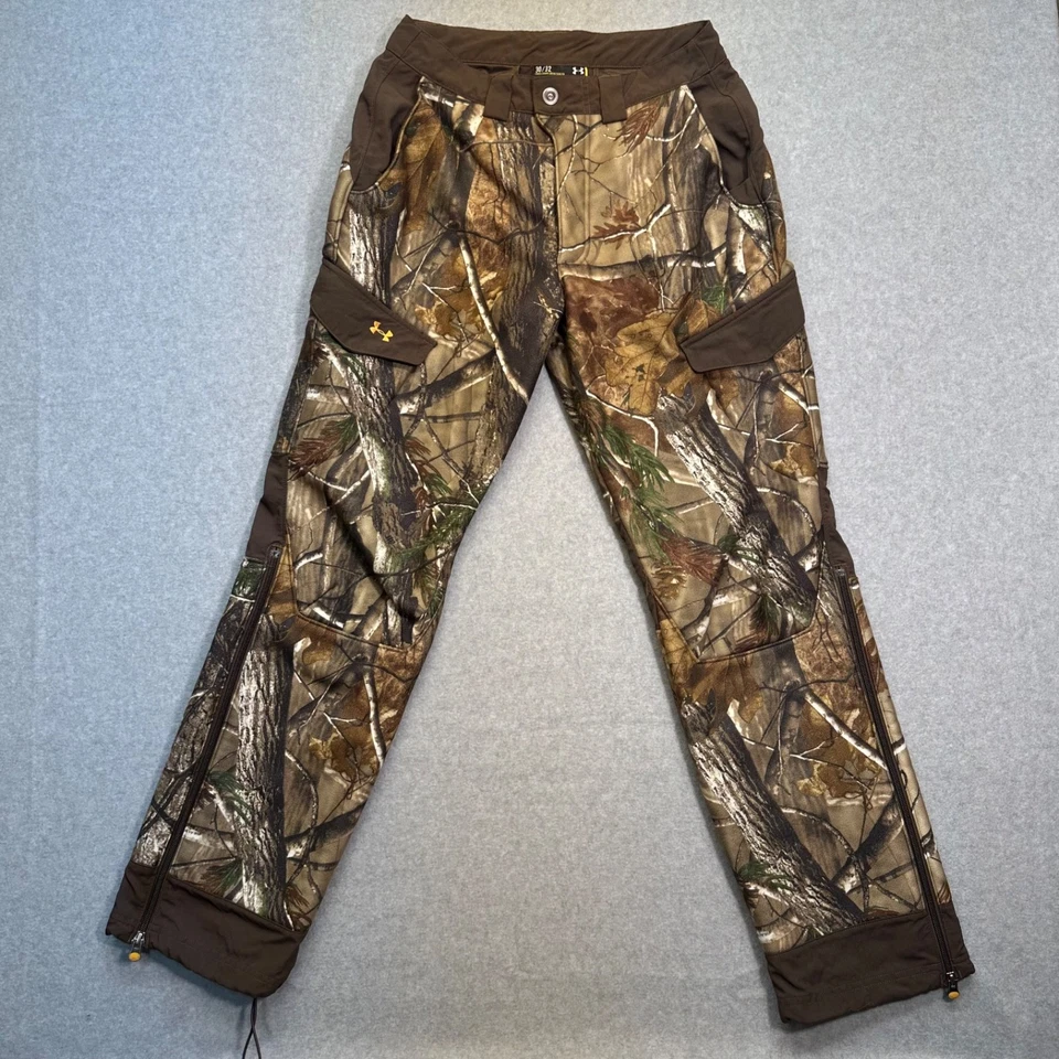 Under Armor Men’s REALTREE Camouflage Fleece Lined Hunting Pants Size 30/32 - Image 1 of 4