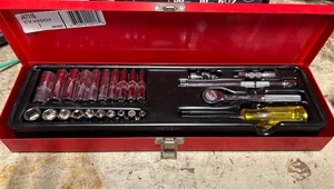Proto Professional 25 piece 1/4” drive socket set SAE 6 point J47116 USA made - Picture 1 of 6