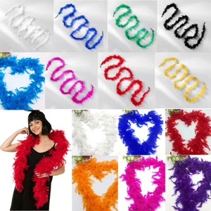 Feather Boa Dance Burlesque Fancy Dress 2M Thick Costume Party Decoration - Picture 1 of 25