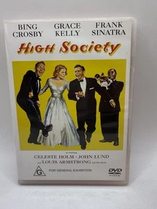 High Society (Classic 1956 Bing Crosby Grace Kelly Frank Sinatra) DVD Region 4 - Picture 1 of 2